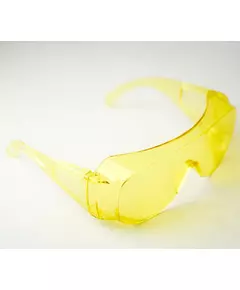 Окуляри захисні VIROK полікарбонат, жовті ,покриття від запотівання та подряпин,відкриті (72), фото  | SNABZHENIE.com.ua