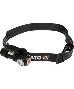 Налобный фонарь YATO 2в1, Li-Ion 3,7 В, 350/120 Лм, USB зарядка, фото  | SNABZHENIE.com.ua