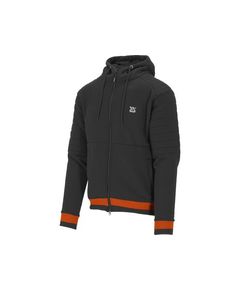 Худі YATO XXL с капюшоном и молнией, 2 кармана, черный/красный, фото  | SNABZHENIE.com.ua