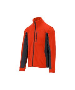 Куртка утепленная флисом YATO, XL, черно-красная, 3 кармана, фото  | SNABZHENIE.com.ua