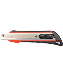 Нож YATO с выдвижным лезвием 18 мм, SK2, ABS/TPR, фиксатор YT-7507, фото  | SNABZHENIE.com.ua