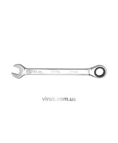 Ключ ріжково-накидний з тріщаткою VOREL Cr-V, М 13 мм, фото  | SNABZHENIE.com.ua