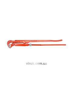 Ключ трубний з карбонової сталі VOREL 2, 90&deg; [1/8], фото  | SNABZHENIE.com.ua