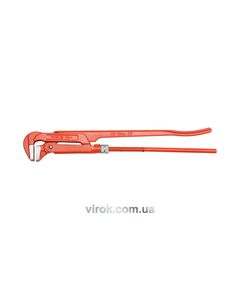 Ключ трубний з карбонової сталі VOREL 1.5, 90&deg; [1/16/480], фото  | SNABZHENIE.com.ua