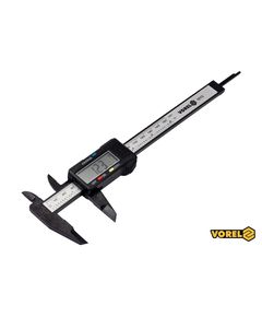Штангенциркуль електронний VOREL l= 150 мм, роздільна здатн.- 0,1 мм, точність- 0,01 мм [25/100], фото  | SNABZHENIE.com.ua