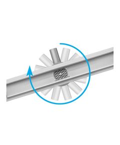 Трап підлоговий зливний з нержавіючої сталі ROTARY FALA; 60x4x5 см, обертовий сифон, фото  | SNABZHENIE.com.ua