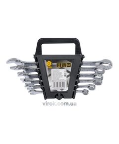 Ключі ріжково-накидні VOREL, М 8-17 мм, Набір 6 шт., фото  | SNABZHENIE.com.ua