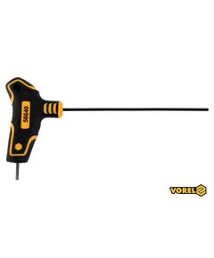 Ключ шестигранний VOREL : тип Т, HEX 2 x 100 x 69 мм, Cr-V 6150, фото  | SNABZHENIE.com.ua