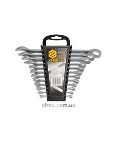 Ключи рижково-накидные VOREL Cr-V, М 6-22 мм, Набор 12 шт., фото  | SNABZHENIE.com.ua
