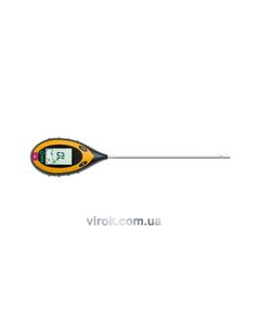 Тестер параметрів грунту VOREL 4 в 1; U= 9V, FLO  [10], фото  | SNABZHENIE.com.ua