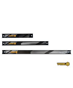 Рейки магнитные стальные VOREL: l= 200, 300, 455 мм, ширина- 26 мм, 3 шт, фото  | SNABZHENIE.com.ua