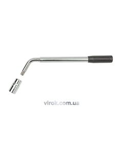 Ключ баллонный телескопический VOREL L-типу 17x19 мм, l=360-510 мм, фото  | SNABZHENIE.com.ua