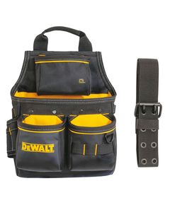 Профессиональная сумка для инструментов DeWALT DWST40201-1 с поясом и скобой, фото  | SNABZHENIE.com.ua