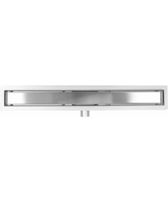 Трап підлоговий лінійний з нержавіючої сталі FALA WET-DRY; 80х 7х 2 см, сифон- 52 мм [6/48], фото  | SNABZHENIE.com.ua