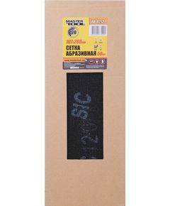 Сетка абразивная MASTERTOOL 120, 107х280 мм, фото  | SNABZHENIE.com.ua