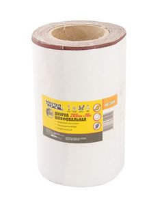 Шкурка шлифовальная MASTERTOOL Р100, 200 мм, 10 м, ткань, фото  | SNABZHENIE.com.ua