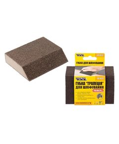 Губка шлифовальная MASTERTOOL ТРАПЕЦИЯ Р320 110x90x25 мм, фото  | SNABZHENIE.com.ua
