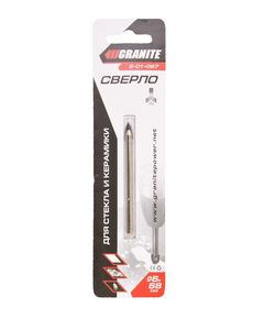 Сверло пикообразное GRANITE 6x68 мм для стекла и плитки, фото  | SNABZHENIE.com.ua