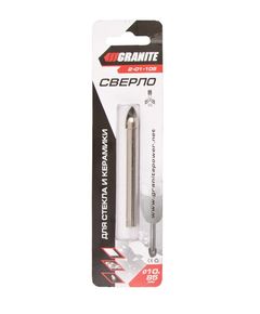 Сверло пикообразное GRANITE 10х85 мм для стекла и плитки, фото  | SNABZHENIE.com.ua