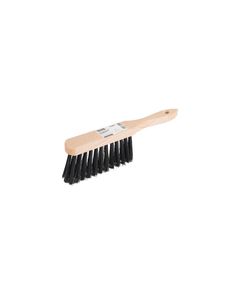 Щітка для сміття MASTERTOOL 3-рядна з дерев'яною ручкою 260x35 мм, фото  | SNABZHENIE.com.ua