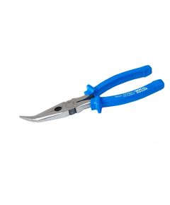 Щипці гнуті MASTERTOOL 200 мм американського типу C45 HRC 44-48, фото  | SNABZHENIE.com.ua