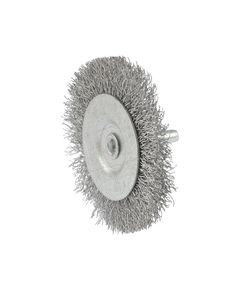 Щетка дисковая MASTERTOOL 75 мм из рифленой проволоки 1/4 19-9807, фото  | SNABZHENIE.com.ua