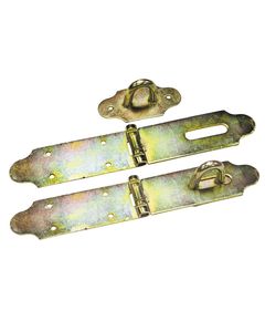 Петля з скобою під замок ГОСПОДАР, 230 мм, модель 92-0329, фото  | SNABZHENIE.com.ua