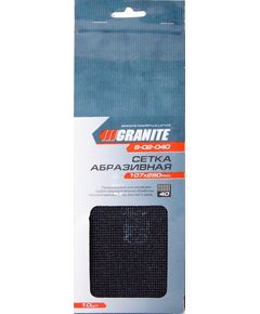 Абразивна сітка GRANITE 40, 107х280 мм, 10 шт, артикул 8-02-040, фото  | SNABZHENIE.com.ua
