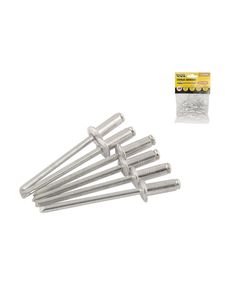 Заклепки слепые алюминиевые MASTERTOOL 3.2x12 мм, 50 шт, фото  | SNABZHENIE.com.ua