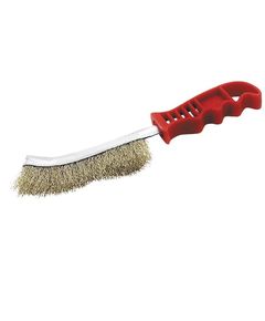 Щетка проволочная MASTERTOOL 150 мм с пластиковой ручкой, фото  | SNABZHENIE.com.ua
