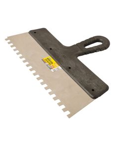 Шпатель зубчастий MASTERTOOL 300x8x8 мм, артикул 19-6830, фото  | SNABZHENIE.com.ua