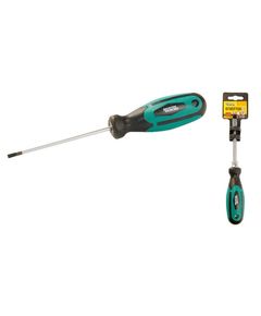 Отвёртка плоская MASTERTOOL SL3x75 мм усиленная 45-8375, фото  | SNABZHENIE.com.ua