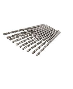 Сверло для металу MASTERTOOL Р6М5 4.8 мм, артикул 10-1048, біле, фото  | SNABZHENIE.com.ua