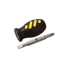 Отвёртка MASTERTOOL 2В1 с насадкой 75 мм РН2/SL6, фото  | SNABZHENIE.com.ua