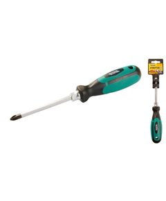 Отвёртка MASTERTOOL РН2x100 мм усиленная крестовая, фото  | SNABZHENIE.com.ua