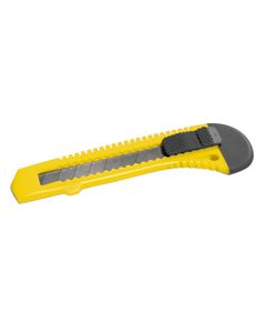 Нож MASTERTOOL 18 мм с кнопочным фиксатором, фото  | SNABZHENIE.com.ua