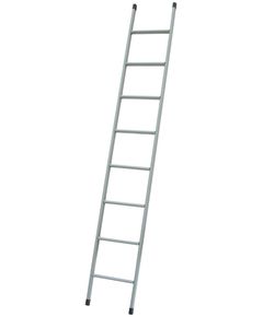 Лестница металлическая ГОСПОДАР 8 ступеней, 2430 мм, макс 150 кг, фото  | SNABZHENIE.com.ua