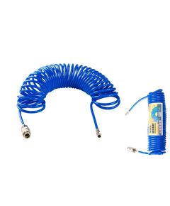 Шланг спиральный полиуретановый MASTERTOOL 5.5x8 мм, 10 м, фото  | SNABZHENIE.com.ua