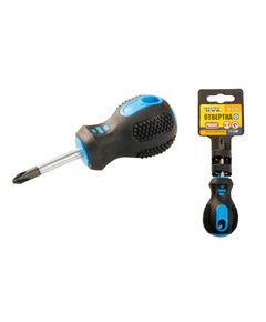 Отвёртка крестовая MASTERTOOL РН2, 38 мм, фото  | SNABZHENIE.com.ua