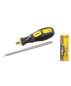 Отвірка MASTERTOOL 2В1, насадка 150 мм РН2/SL6, фото  | SNABZHENIE.com.ua
