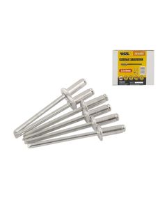 Заклепки алюминиевые MASTERTOOL 3.2x10 мм, фото  | SNABZHENIE.com.ua