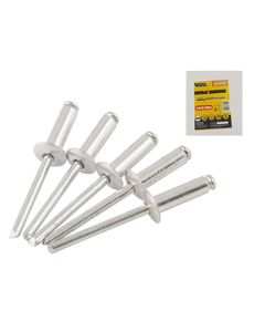 Заклепки слепые алюминиевые MASTERTOOL 4.8x10.16 мм, 500 шт., фото  | SNABZHENIE.com.ua
