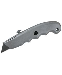 Нож MASTERTOOL ЭРГО трапециевидный металлический, фото  | SNABZHENIE.com.ua