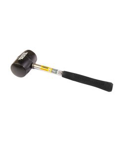 Киянка резиновая MASTERTOOL 55 мм, 340 г, черная, фото  | SNABZHENIE.com.ua