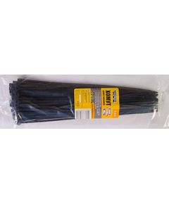 Хомут пластиковий MASTERTOOL 4.8x300 мм, 100 шт, чорний, фото  | SNABZHENIE.com.ua