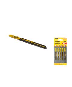 Полотно MASTERTOOL 5 шт для лобзика по дереву 12TPI, 77 мм 14-2819, фото  | SNABZHENIE.com.ua