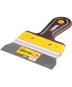 Шпатель MASTERTOOL AL-PROFI 150x35 мм с TPR ручкой, фото  | SNABZHENIE.com.ua