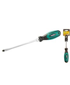 Отвёртка плоская MASTERTOOL SL6*150, усиленная, 150 мм, фото  | SNABZHENIE.com.ua