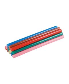 Клеевые стержни MASTERTOOL 11.2x200 мм, цветные, 12 шт, фото  | SNABZHENIE.com.ua