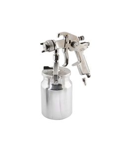 Краскопульт MASTERTOOL HVLP 1000 мл, алюміній, 1.8 мм, 130-210 л/хв, фото  | SNABZHENIE.com.ua